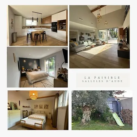 빌라 La Paisible, Maison Toute Equipee Avec Piscine *